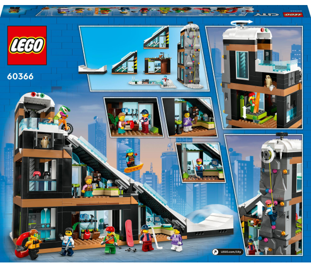 LEGO City 60366 Centrum narciarskie i wspinaczkowe - 1144444 - zdjęcie 7